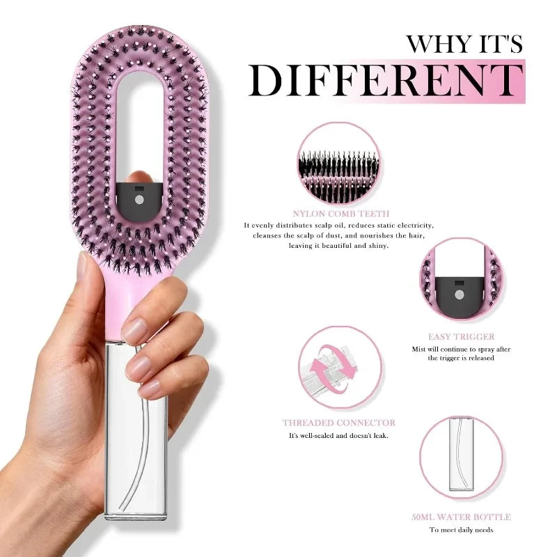 Detangling Water Mist Brush