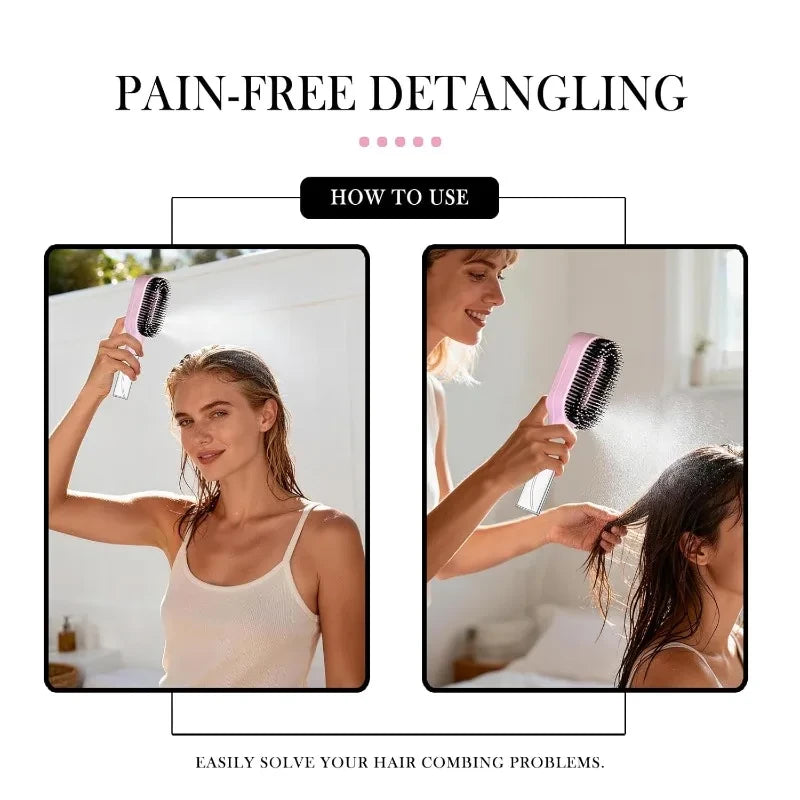 Detangling Water Mist Brush